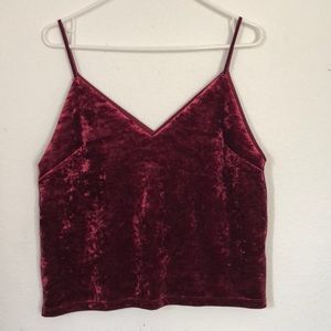 velvet top